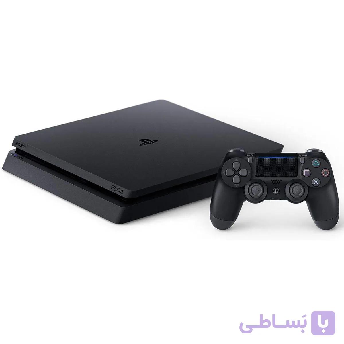 کنسول بازی استوک کپی خور سونی مدل Playstation 4 Slim ظرفیت 1 ترابایت — تصویر 1