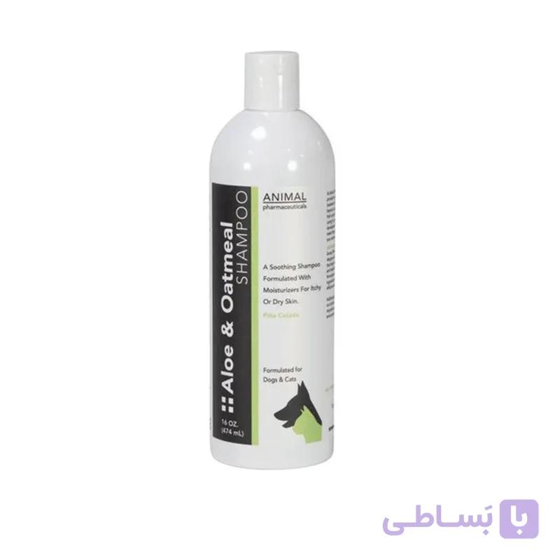 شامپو ضد حساسیت سگ و گربه انیمال Animal Aloe & Oatmeal shampoo
