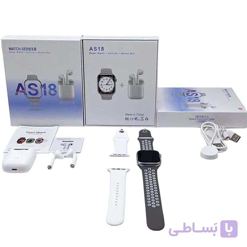 ساعت هوشمند اپل واچ با ایرپاد مدل Apple Watch Series 8 AS18 — تصویر 1