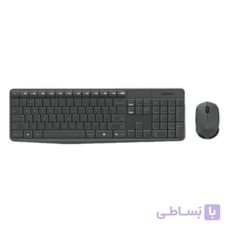 کیبورد و ماوس بی‌سیم لاجیتک مدل Logitech MK240 — تصویر 1