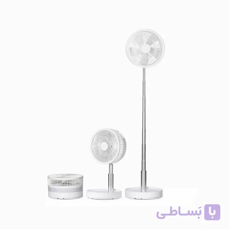پنکه قابل حمل و تاشو با اسپیکر داخلی ZOLELE P10S — تصویر 1