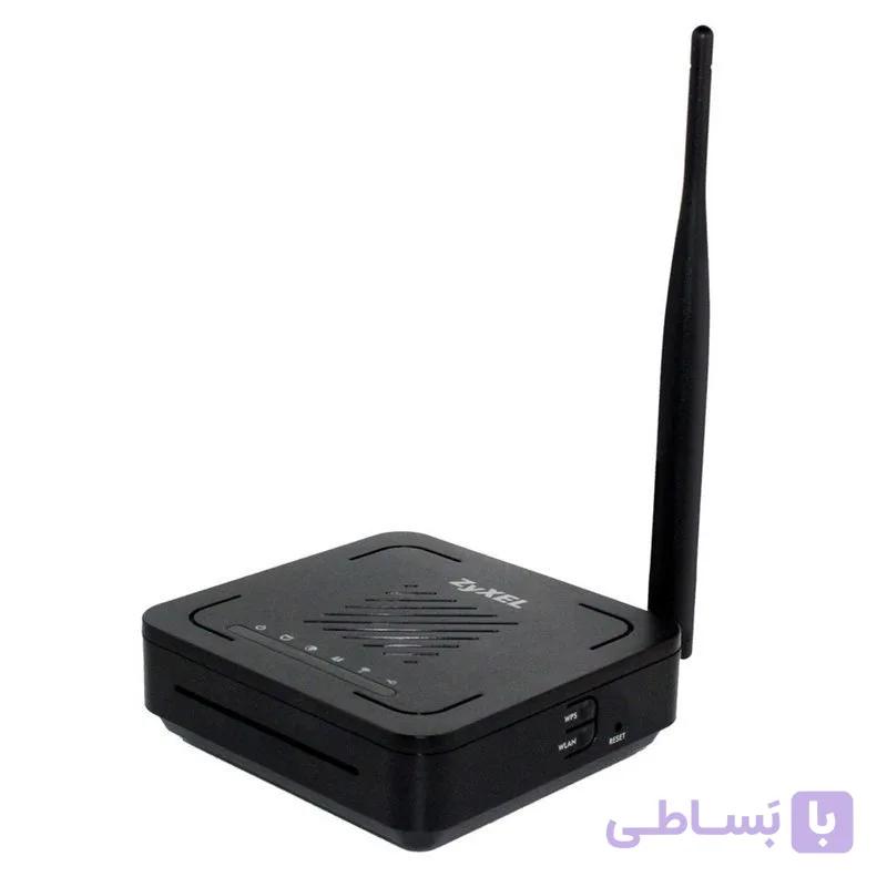 مودم روتر ADSL 2 Plus بی سیم زایکسل مدل DEL1201-T10A/B — تصویر 1