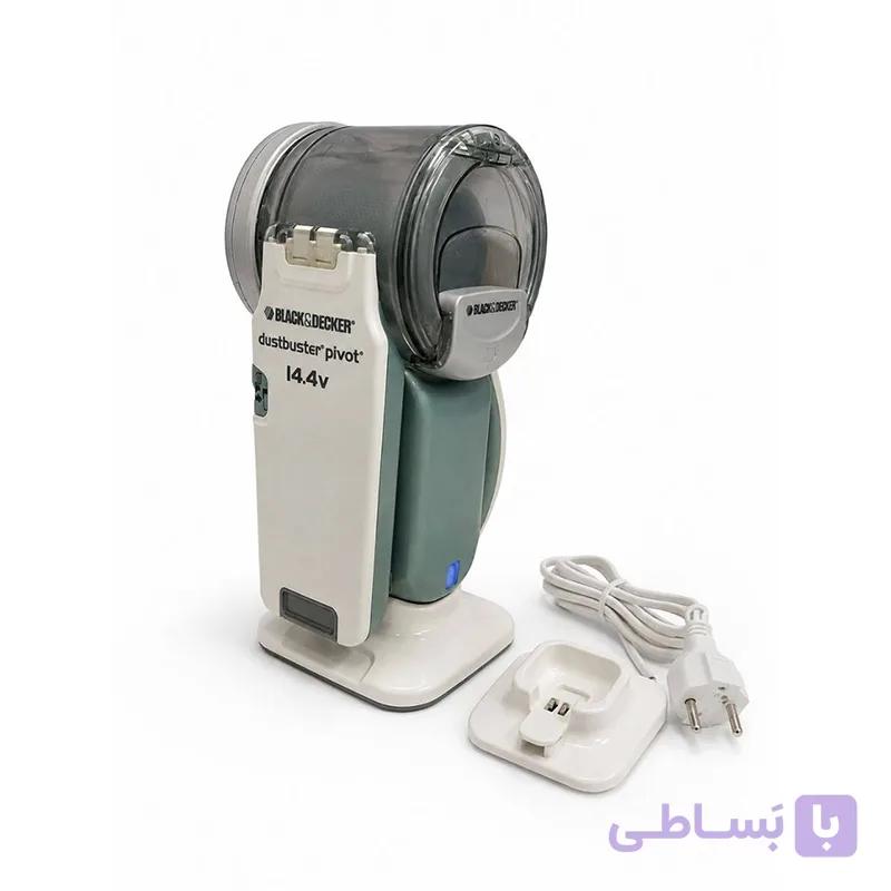 جارو شارژی بلک اند دکر Dustbuster pivot 14.4v (به همراه ویدئو تست در قسمت توضیحات) — تصویر 1