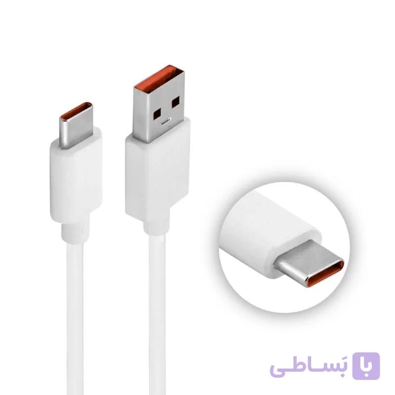 کابل تبدیل USB به USB-C مدل 6 آمپر 120W طول 1 متر — تصویر 1