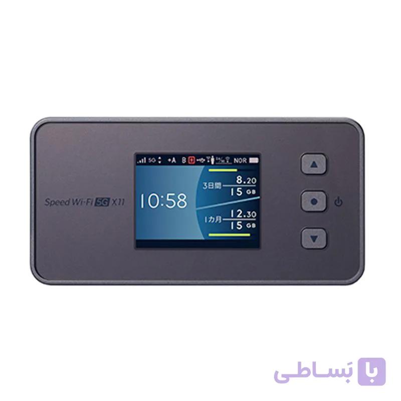 مودم روتر 5G قابل حمل ان ای سی مدل Speed Wi-Fi 5G X12 — تصویر 1