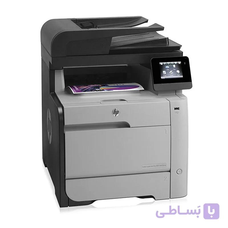 پرینتر چهارکاره رنگی لیزری اچ پی HP Color LaserJet Pro MFP M476dnw — تصویر 1