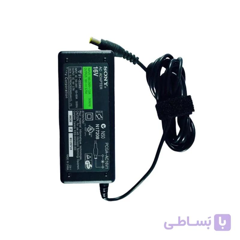 شارژر لپ تاپ 16 ولت 3.75 آمپر برند سونی مدل PCGA-AC16V1 — تصویر 1