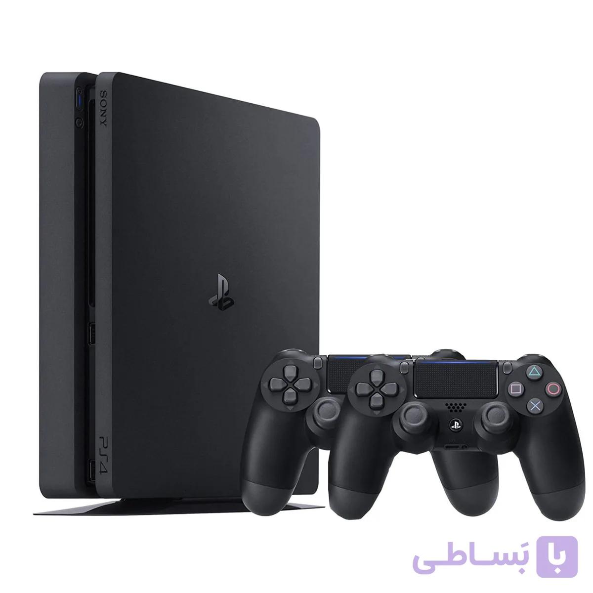 کنسول بازی کپی خور سونی مدل Playstation 4 Slim ظرفیت 500 گیگابایت همراه بازی — تصویر 1