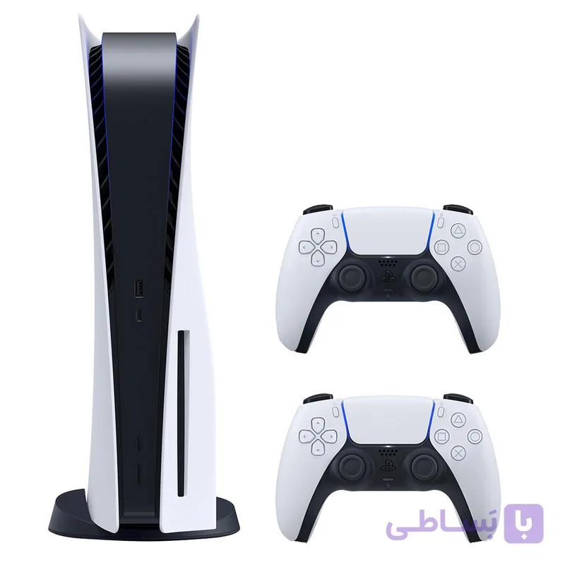 کنسول بازی دو دسته سونی مدل PlayStation 5 Standard Fat همراه بازی — تصویر 1
