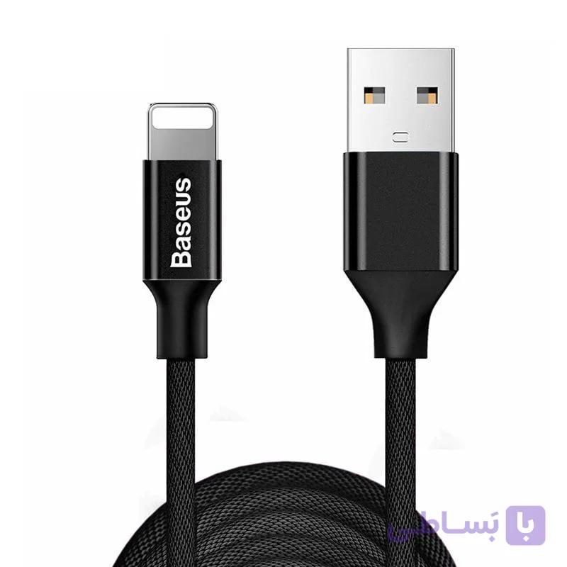 کابل تبدیل USB به لایتنینگ Baseus — تصویر 1