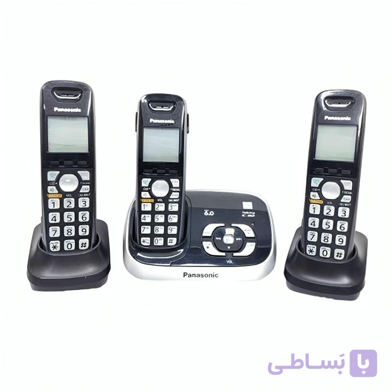 تلفن بی‌سیم پاناسونیک مدل KX-TG6531C تک گوشی — تصویر 1