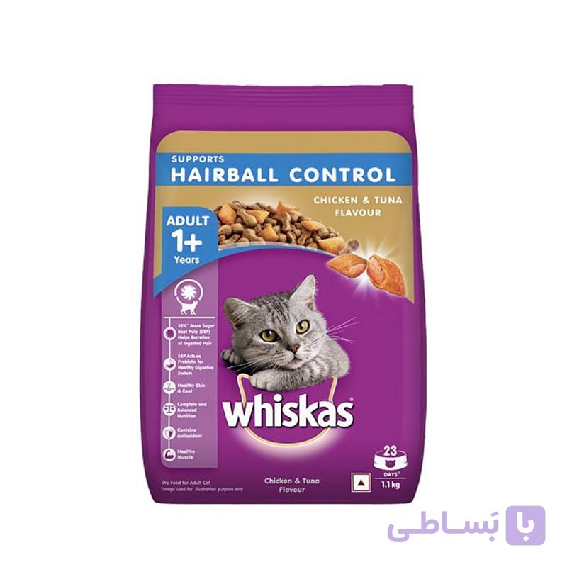 غذای خشک گربه بالغ ویسکاس 1.9 کیلوگرم Whiskas Adult — تصویر 1