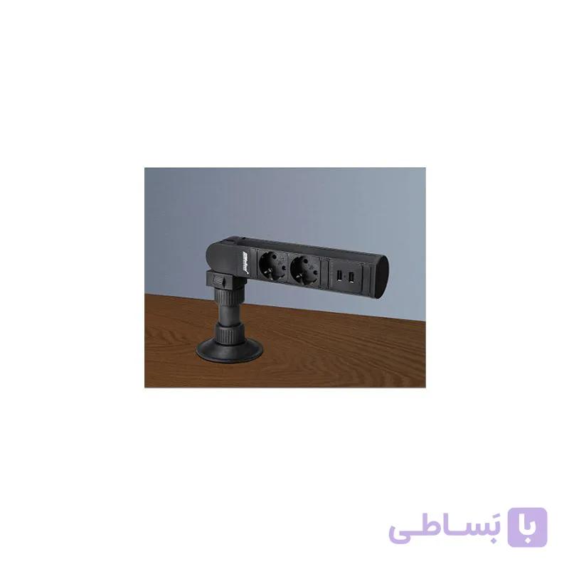 پریز توکار اداری تاشو ملونی مدل 10048