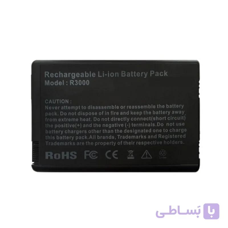 باتری لپ تاپ اچ پی Compaq NX9110-R3000-8Cell مشکی — تصویر 1