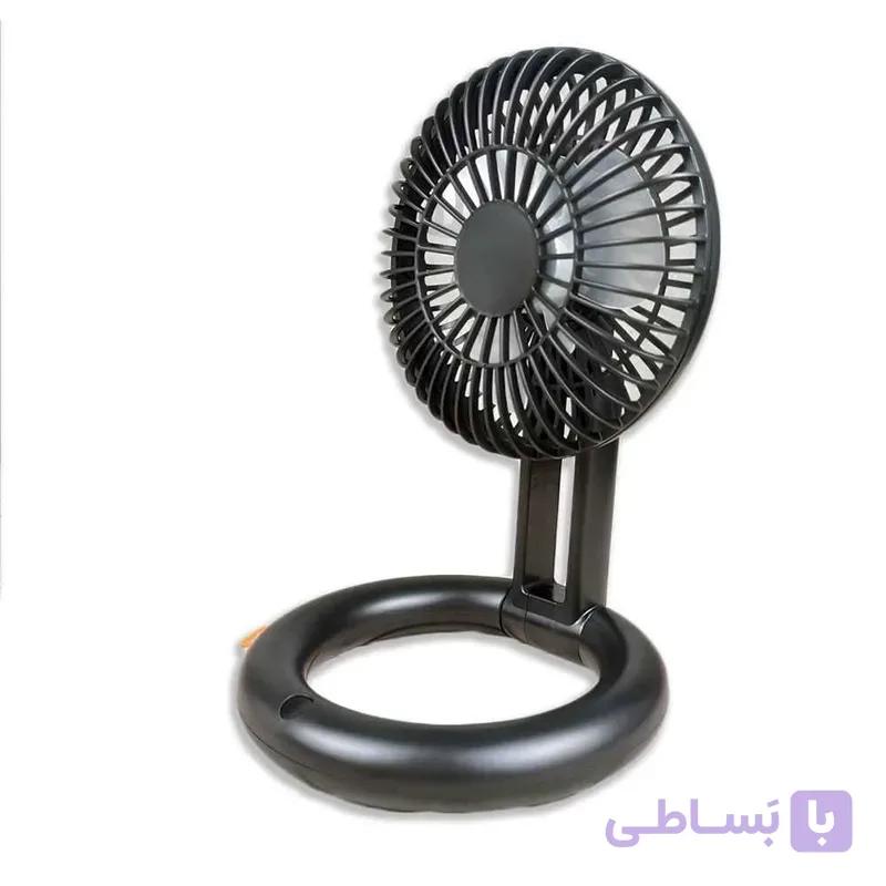 پنکه رومیزی شارژی کوالیتل مدل Qualitell Foldable Desktop Fan Z1 — تصویر 1