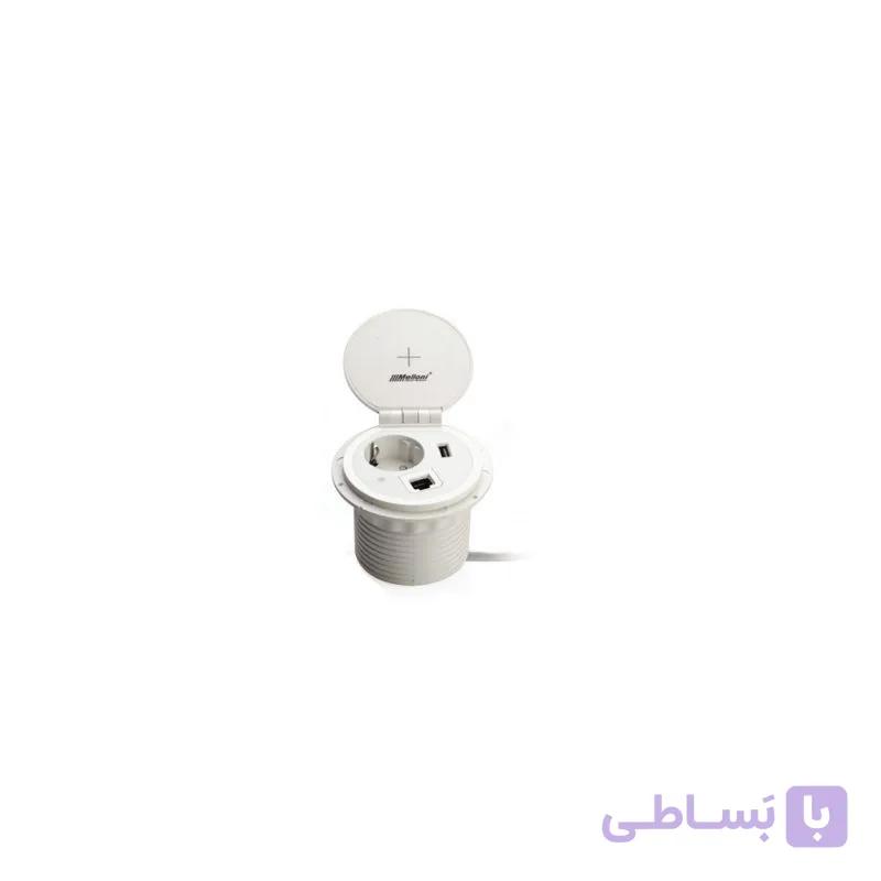 پریز توکار اسمارت ملونی مدل 10032