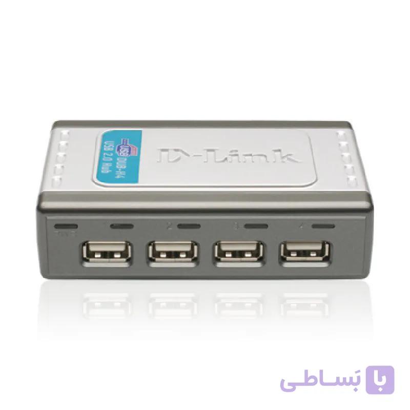 هاب 4 پورت USB 2.0 دی لینک مدل DUB-H4 — تصویر 1