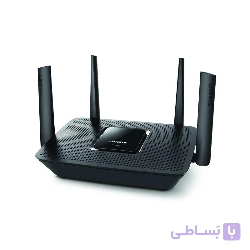 روتر بی سیم لینکسیس مدل Linksys Max-Stream AC2200 MU-MIMO Tri-band Wireless Router EA8300 با قابلیت نصب OpenWrt — تصویر 1