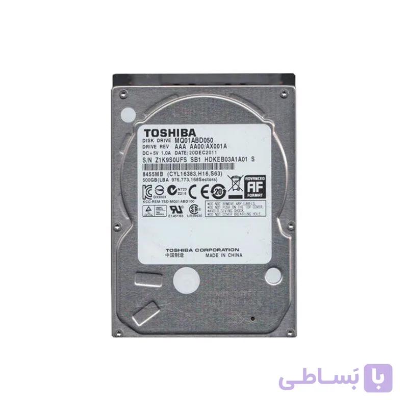 هارد دیسک لپ تاپ توشیبا مدل HDKEB03SLA01 ظرفیت 500 گیگابایت — تصویر 1