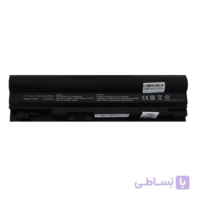 باتری لپ تاپ سونی BPS21-6Cell مشکی — تصویر 1