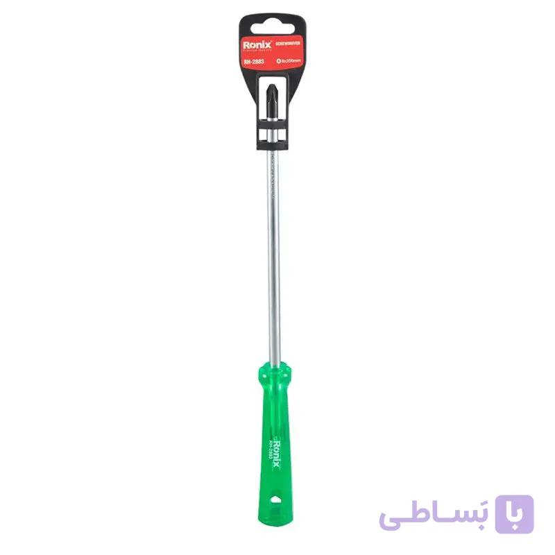 پیچ گوشتی 200×8 چهارسو RH-2883 — تصویر 1