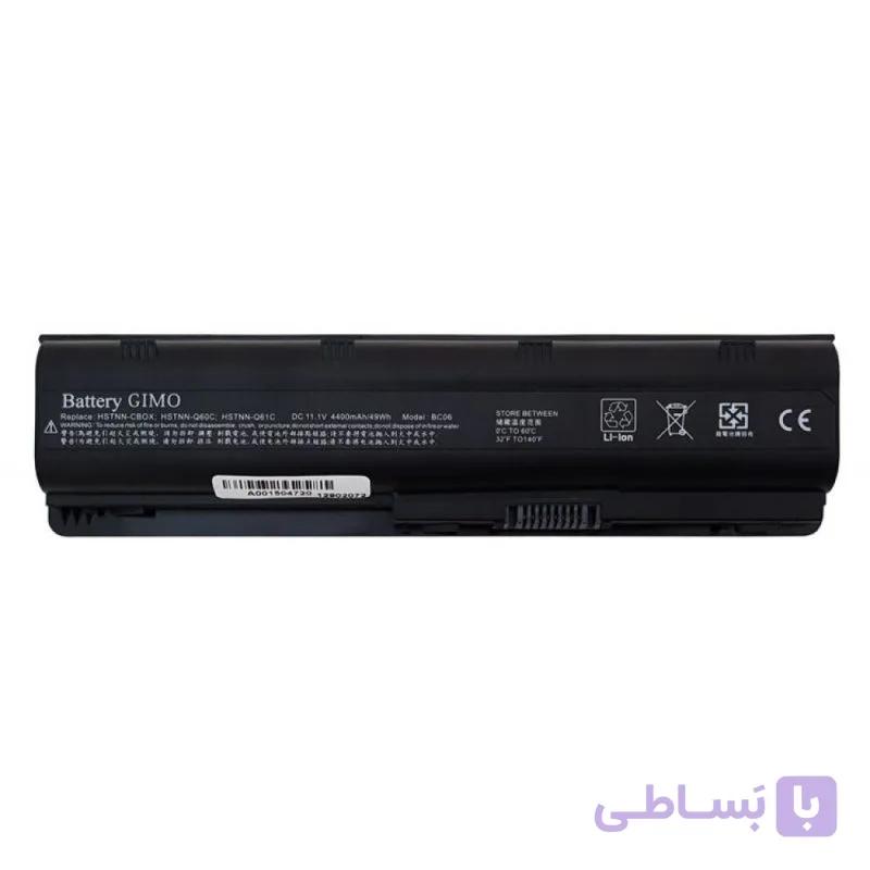 باتری لپ تاپ اچ پی Pavilion DM4-G62-G6_Compaq CQ42-6Cell مشکی-40 وات ساعت — تصویر 1