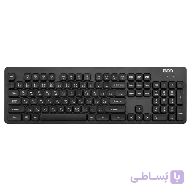 کیبورد بی‌ سیم تسکو مدل Tsco TK 7003w — تصویر 1