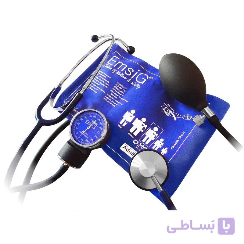 فشارسنج عقربه ای با گوشی امسیگ مدل EmsiG SP05 — تصویر 1