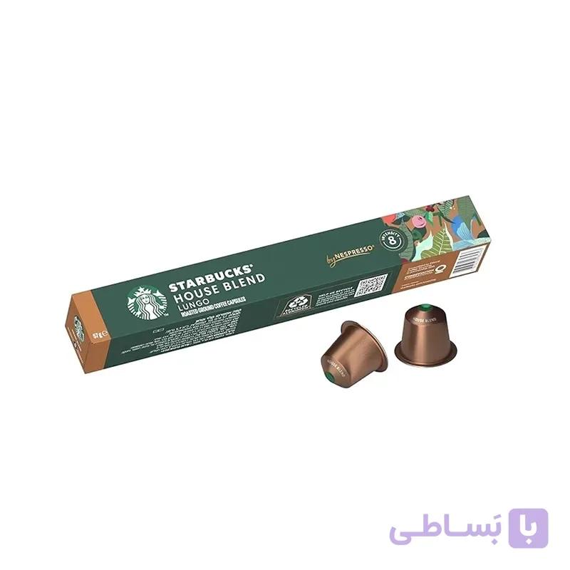کپسول قهوه استارباکس هاوس بلند لانگو شدت 8 — تصویر 1