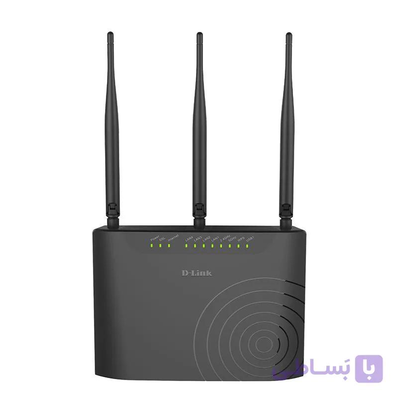 مودم روتر ADSL2 Plus بی‌ سیم دی-لینک مدل DSL-2740M — تصویر 1