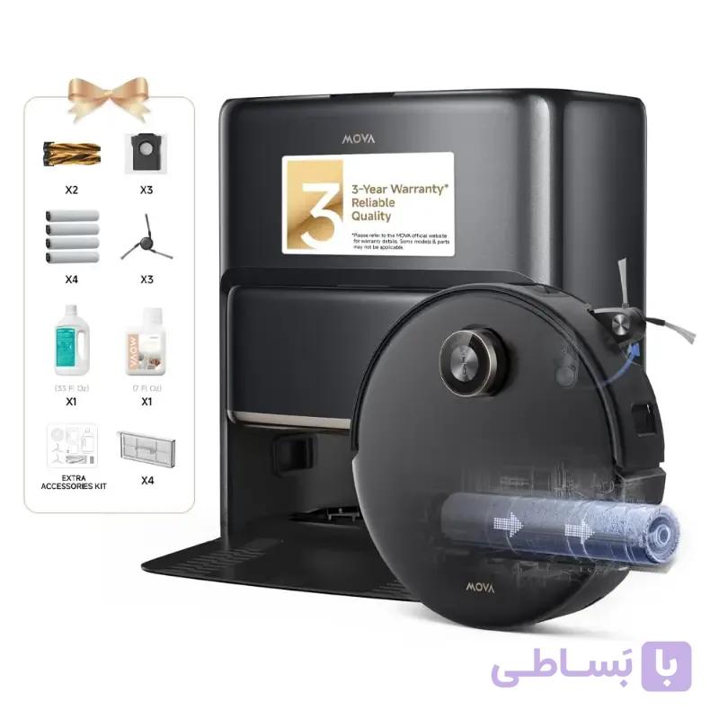 جارو رباتیک مووا مدل Mova Z60 Ultra Roller Complete — تصویر 1