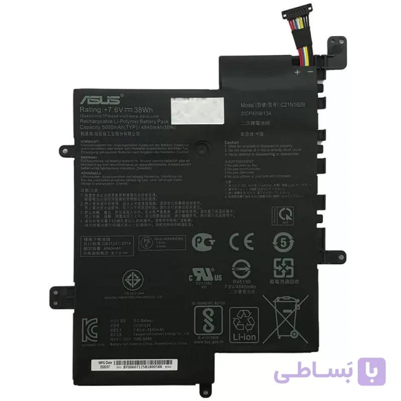 باتری لپ تاپ ایسوس VivoBook E203N_C21N1620 مشکی-داخلی اورجینال — تصویر 1
