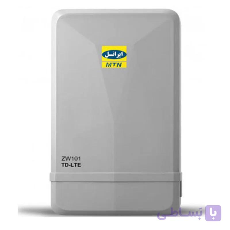 مودم فضای باز TD-LTE ایرانسل مدل ZW101 + POE — تصویر 1