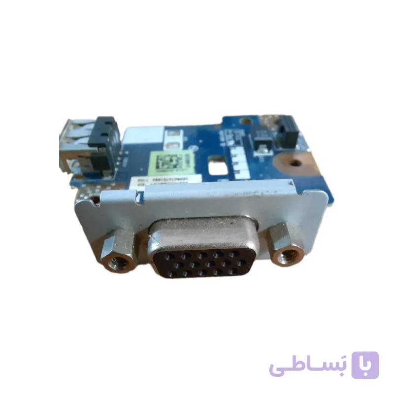 پورت Usb و VGA لپ تاپ ان ای سی مدل NEC Lavie LL750/D — تصویر 1