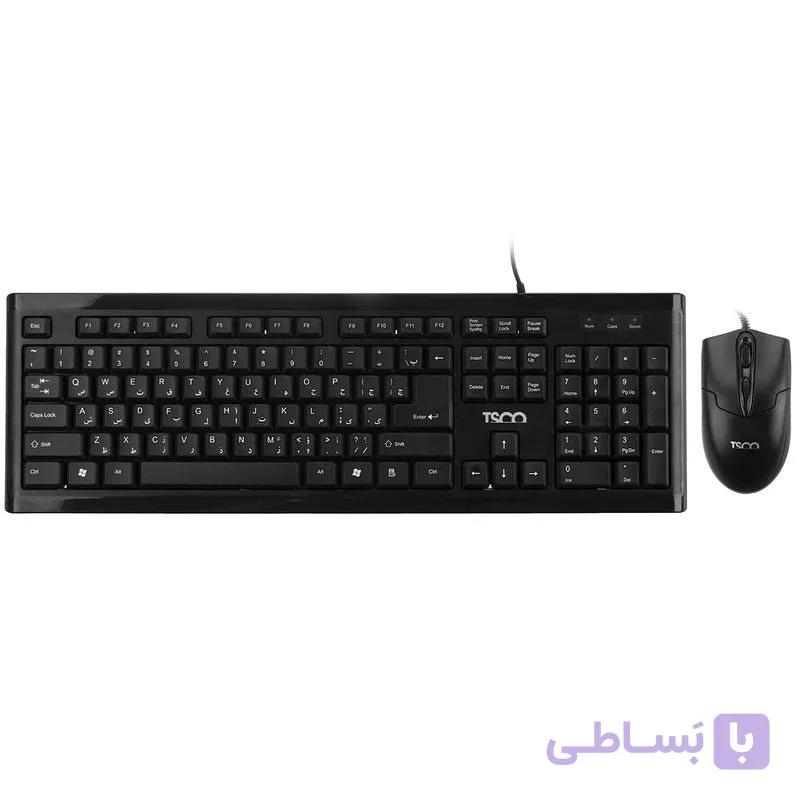 کیبورد و ماوس سیمی تسکو مدل Tsco TKM 8050 — تصویر 1