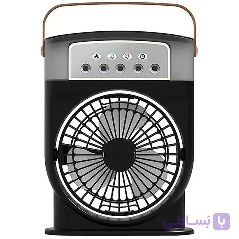 پنکه رومیزی مه پاش شارژی مدل Mini portable cooling fan — تصویر 1