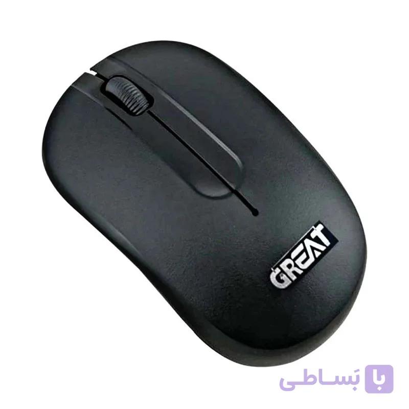 ماوس بی سیم گریت مدل Great GR-860 — تصویر 1