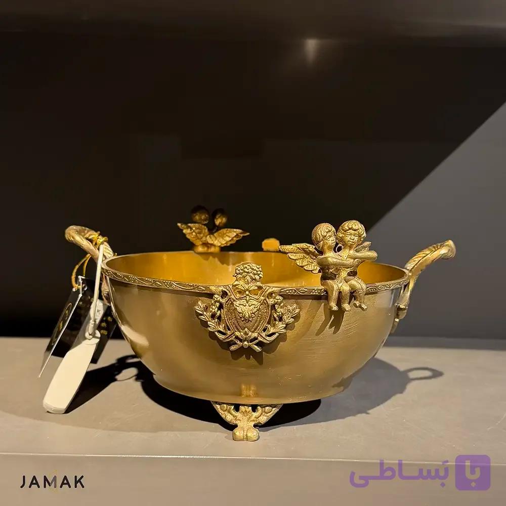 شکلات خوری برنجی دو فرشته ریور کد 24520 — تصویر 1