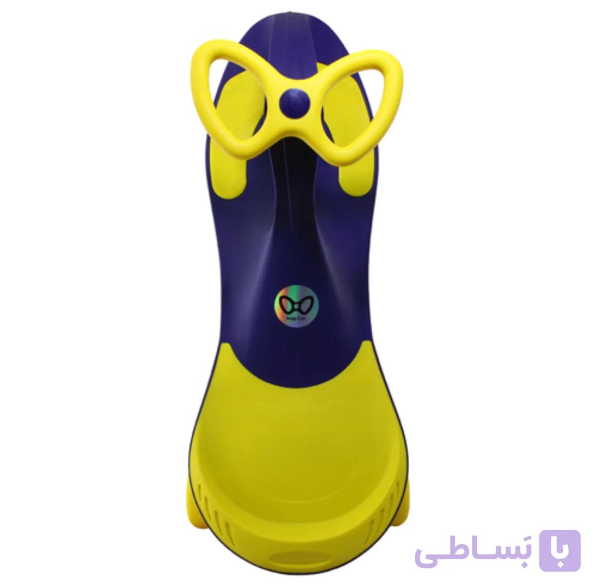 سه چرخه لوپ کار زرد بنفش/Loopcar