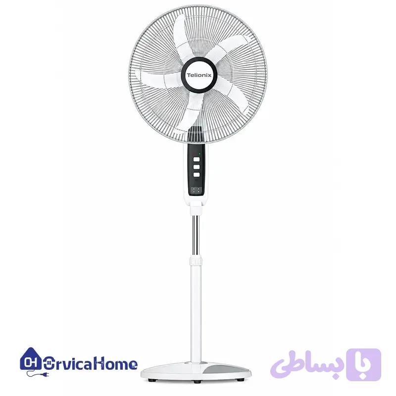 پنکه شارژی تلیونیکس مدل TSF2253 سایز ۱۸ اینچ — تصویر 1