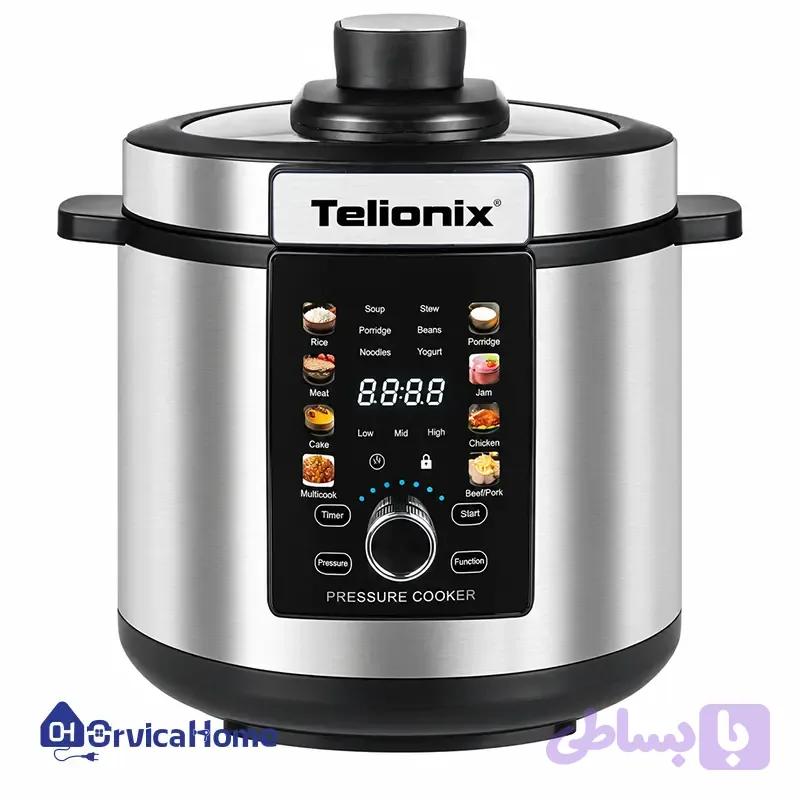 زودپز دیجیتال تلیونیکس مدل TPC3673 ظرفیت ۶ — تصویر 1