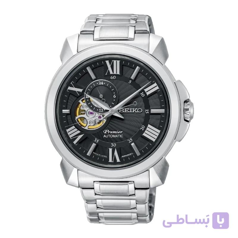 ساعت مچی سیکو پریمیر اتوماتیک || Seiko Premier Automatic Black Dial — تصویر 1
