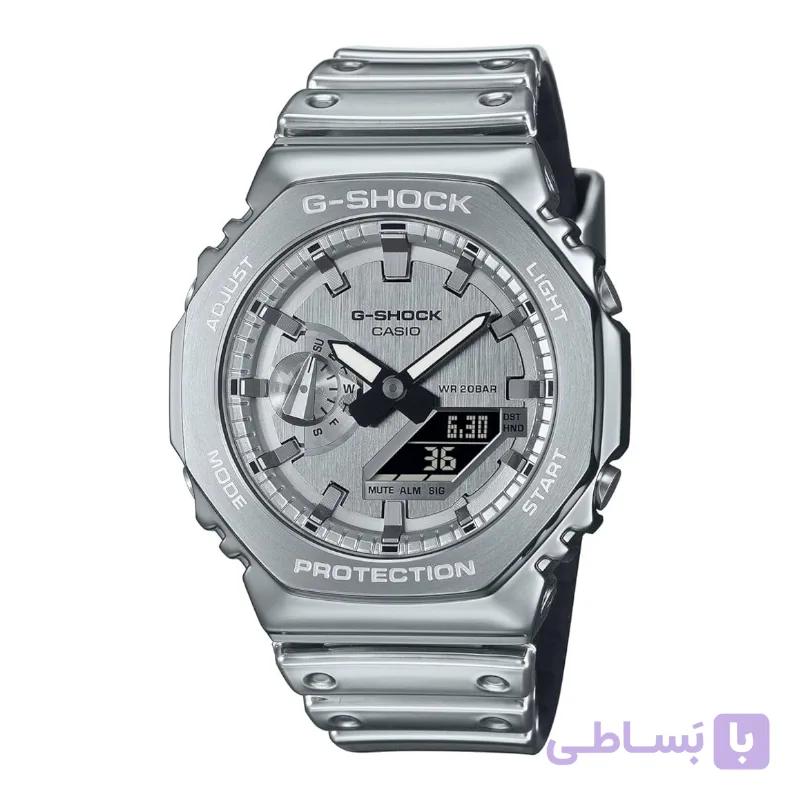 ساعت مچی کاسیو GM-2100 بند سیلیکونی ||  Casio GM-2100 Watch Silicon Strap — تصویر 1