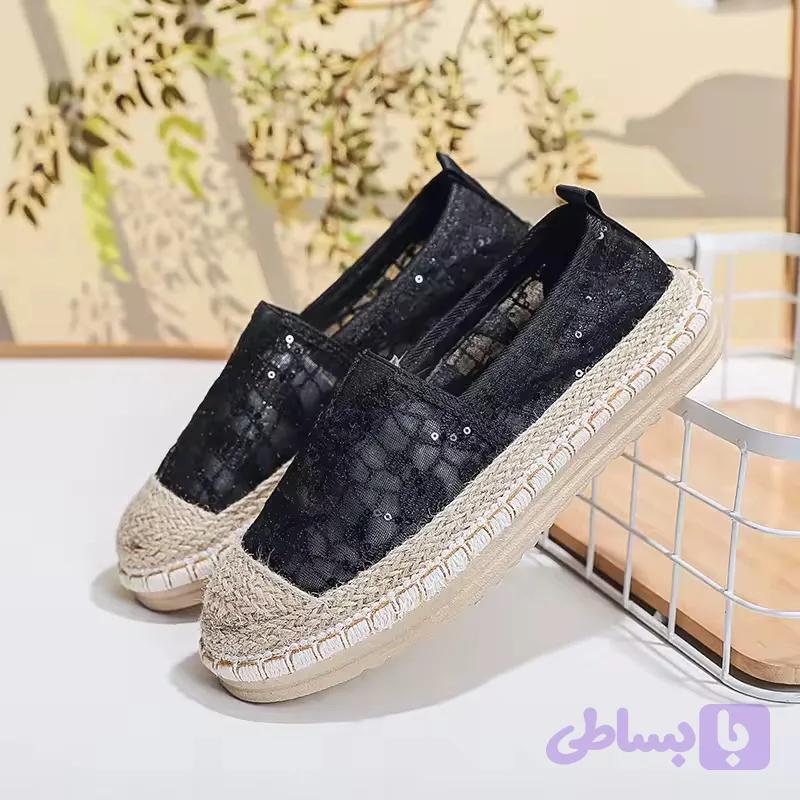 کفش زنانه راحتی اسپادریل وارداتی مدل کنفی کد 04