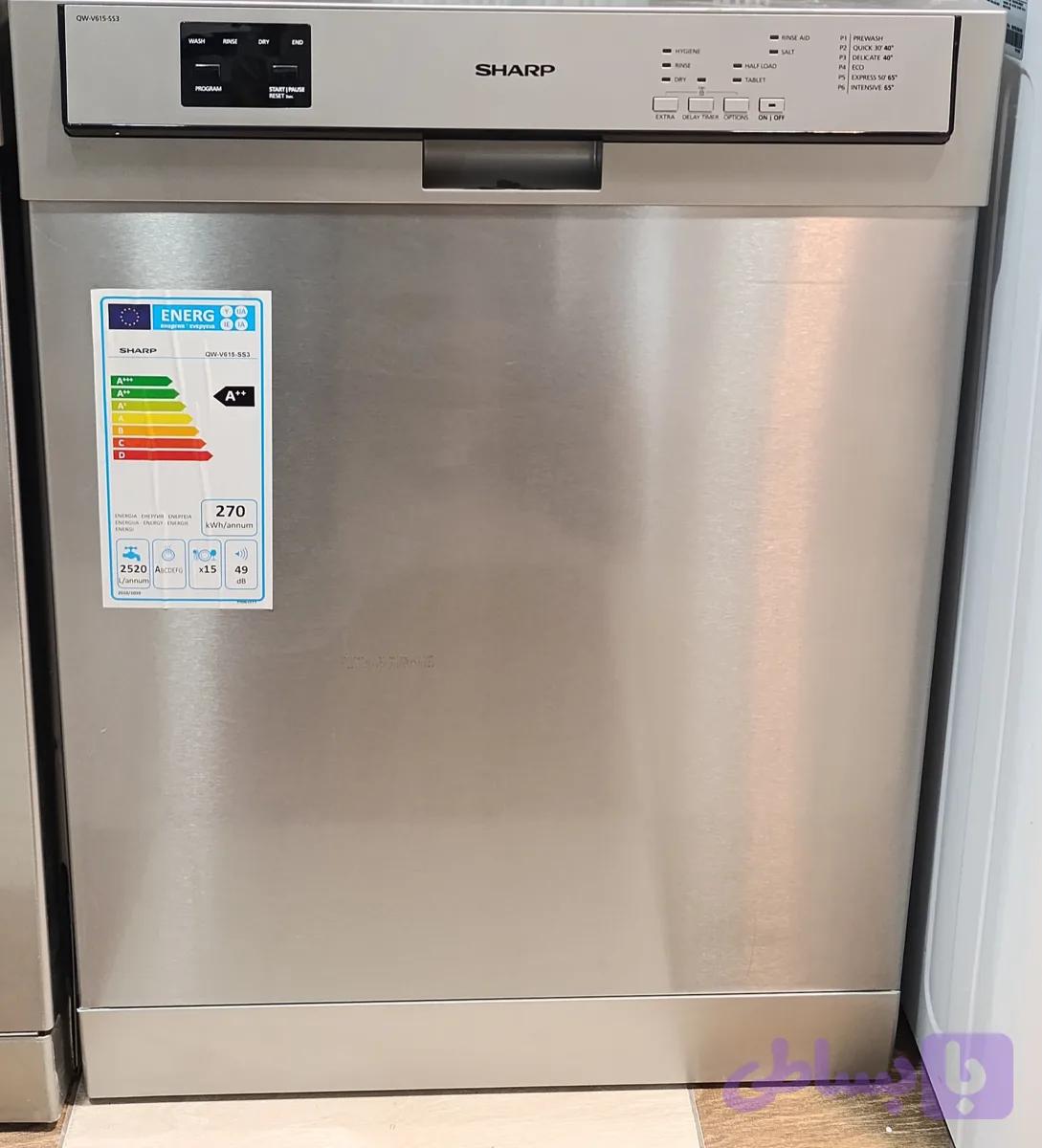 ظرفشویی شارپ مدل QW-V615-SS3