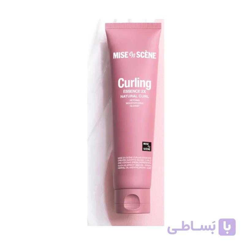 اسنس حالت‌دهنده و فرکننده موی میزانسن نچرال کرل حجم 150 میلی لیتر — تصویر 1