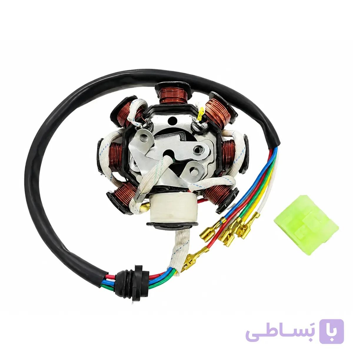 بوبین ۸ بوبین داخل روغن موتورسیکلت هوندا ۱۲۵ – پارس کهربا — تصویر 1