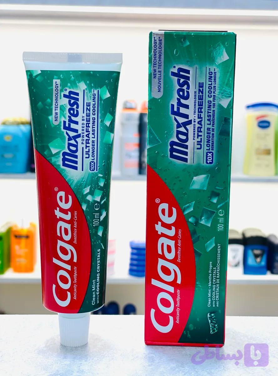 خمیردندان مکس فرش سبز Clean Mint حجم100 میل