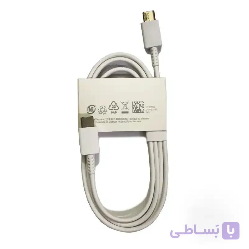 کابل شارژ دو سر TypeC سامسونگ مدل EP-DN980 ویتنام — تصویر 1