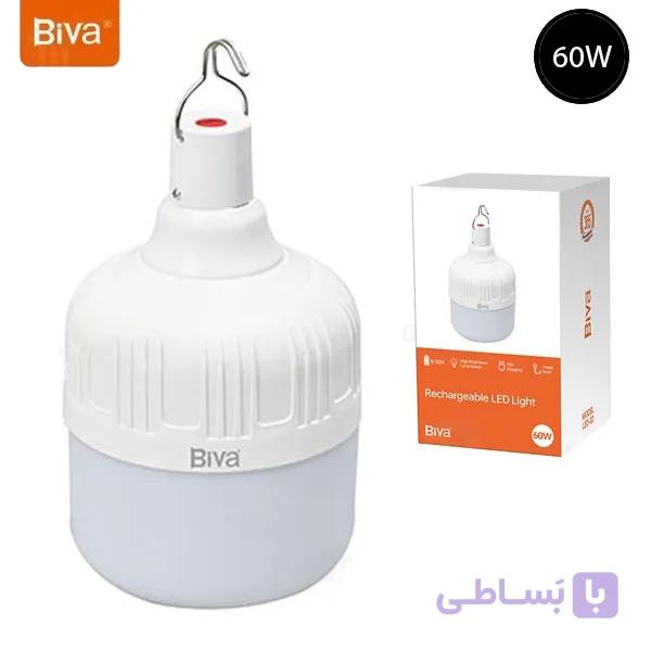 لامپ آویزدار شارژی بیوا Biva LED-02 60W Rechargable LED Light — تصویر 1